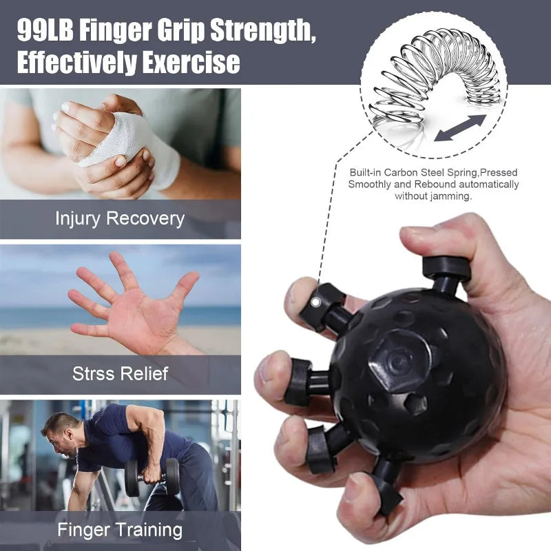 "GripOrb" Ultimate Finger Strength Trainer